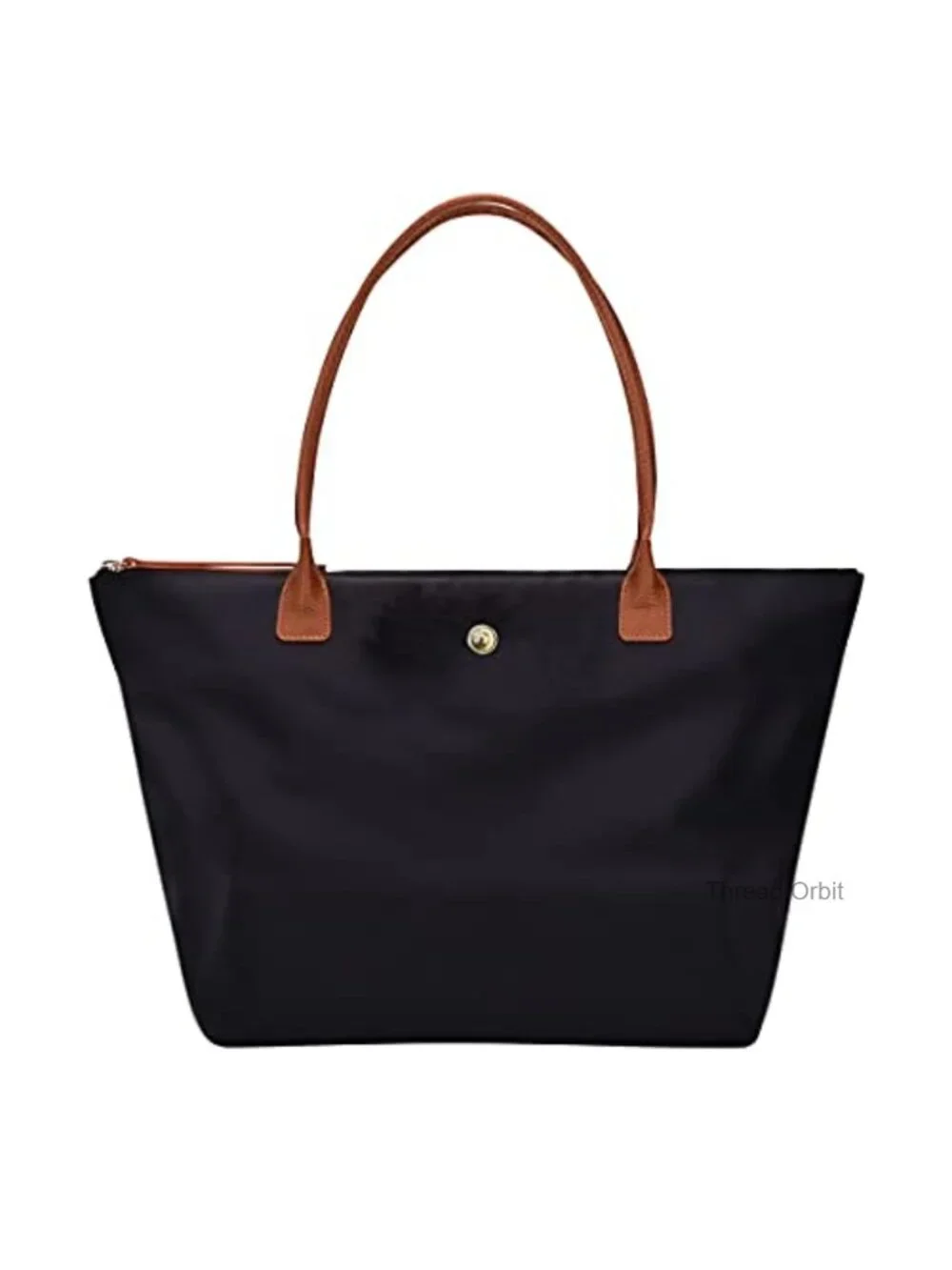 Nylon Shoulder Tote Bag with Top Handle, Foldable Weekend Hobo Purse for Women
